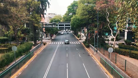 Zeitmessung-Des-Autotransits-In-Südmexiko-Stadt