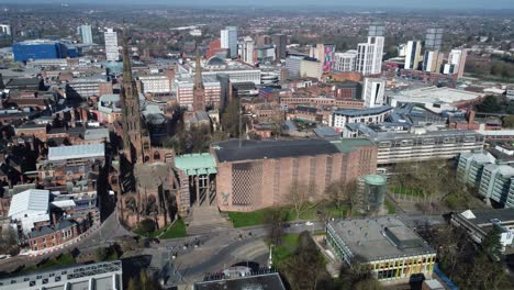Luftaufnahme-Der-Kathedrale-Von-Coventry,-Stadtbild