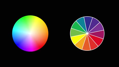two-color-wheel-animation-or-color-spectrum-for-graphics-and-video-backgrounds
