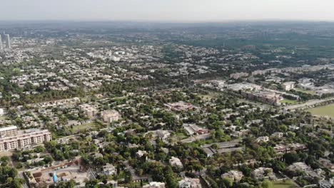 Luftaufnahme-Der-Stadt-Islamabad-In-Pakistan