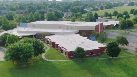 Edificio-De-La-Escuela-Primaria-Reidenbaugh,-Lititz,-Pennsylvania