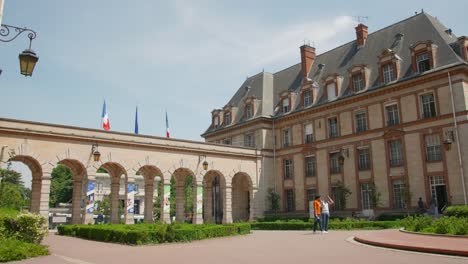 Residenz-Andre-Honnorat-An-Der-Cité-Internationale-Universitaire-De-Paris-Im-14.-Arrondissement-Von-Paris-In-Frankreich