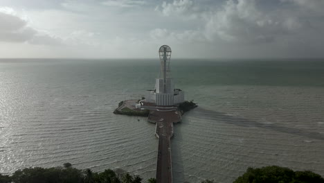 Fiexed-vie-wof-Chetumal-Lighthouse