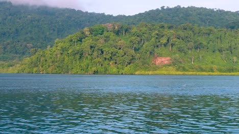 Pequeños-Atunes-Saltando-Del-Mar-En-Un-Frenesí-De-Alimentación-Y-Pesca-En-Bougainville,-Papúa-Nueva-Guinea-Y-Las-Islas-Salomón.