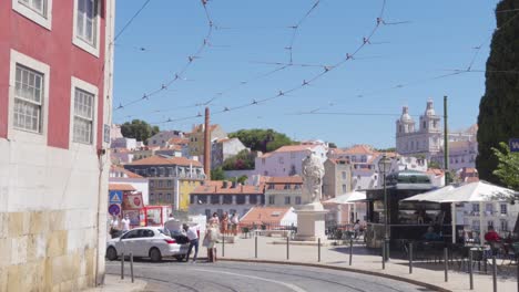 Tourismus-In-Lissabon-Im-Sommer-Während-Eines-Anstiegs-Der-Covid-19-Fälle