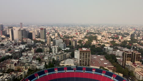 Estadio-En-La-Ciudad-De-México-Durante-La-Pandemia-De-Covid