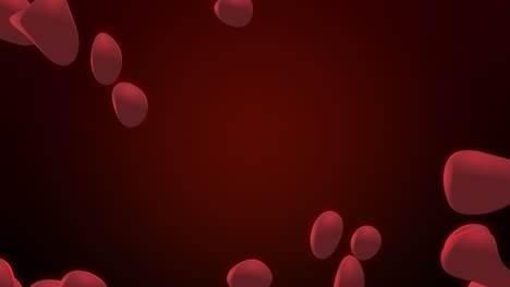 Schleifenrotierende-Animation-Einer-Roten-Flüssigkeitströpfchenwolke-In-Der-Schwerelosigkeit