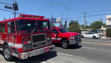 Los-Angeles-Feuerwehr-Lafd-Feuerwehrauto