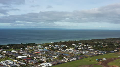 Luftaufnahme,-Küstendorf-St.-Leonards-Und-Port-Phillip-Bay,-Victoria,-Australien