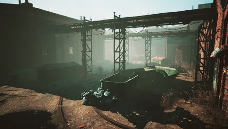 Ruinas-De-Una-Fábrica-Industrial-Muy-Contaminada