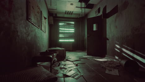 Innenraum-Des-Krankenhauses-In-Der-Verlassenen-Stadt-Pripyat-In-Tschernobyl