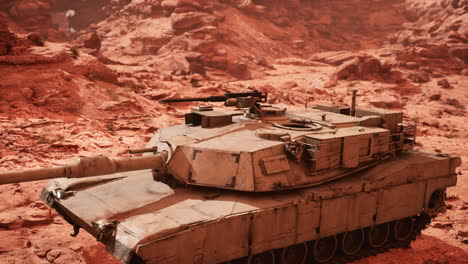 Tanque-Americano-Abrams-En-Afganistán