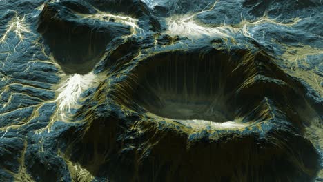 View-of-the-alien-planet-landscape