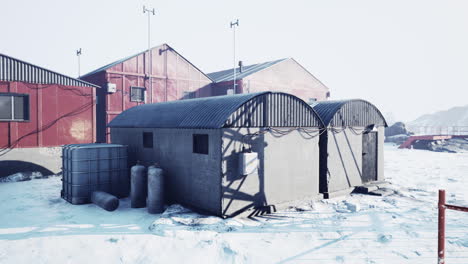 Antarktisstation-Auf-Der-Antarktischen-Halbinsel