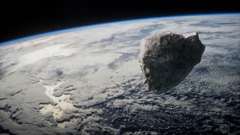 Gefährlicher-Asteroid,-Der-Sich-Dem-Planeten-Erde-Nähert