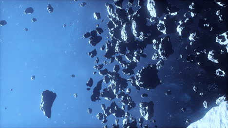 cinematic-flight-through-dark-deep-space-asteroid-field-with-stars
