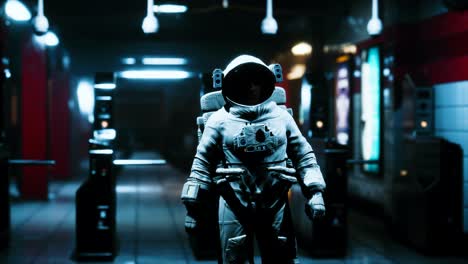 Astronaut-at-underground-metro-subway