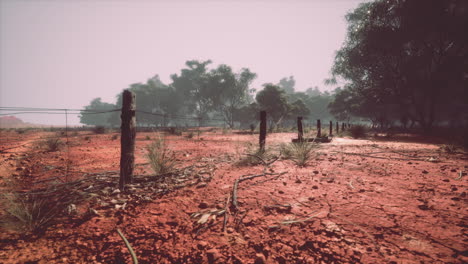 barbed-wire-fence-in-deserted-landscape