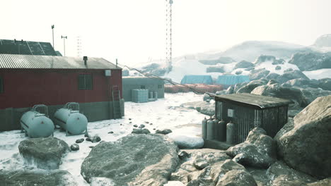 Blick-Auf-Die-Verlassene-Polarstation