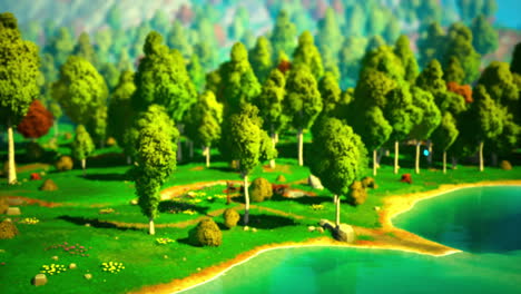 cartoon-landscape-with-hills-and-forest