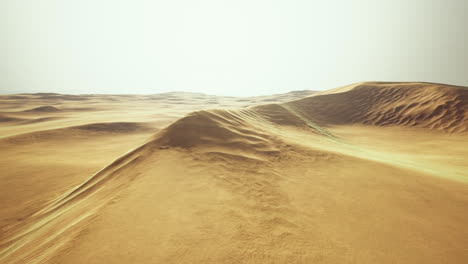 Große-Sanddüne-In-Der-Sahara-Wüstenlandschaft