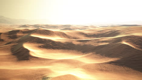 Sanddünen-Bei-Sonnenuntergang-In-Der-Sahara-In-Marokko