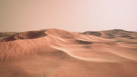 Sand-dunes-at-sunset-in-Sahara-Desert-in-Morocco