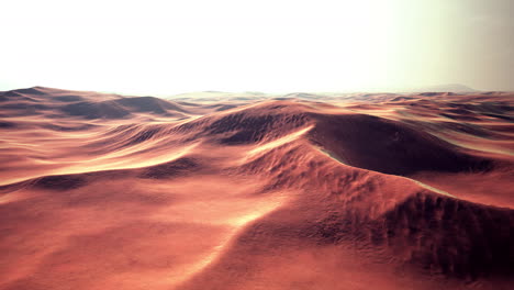 Wunderschöner-Sonnenuntergang-über-Den-Sanddünen-Der-Sahara-In-Marokko