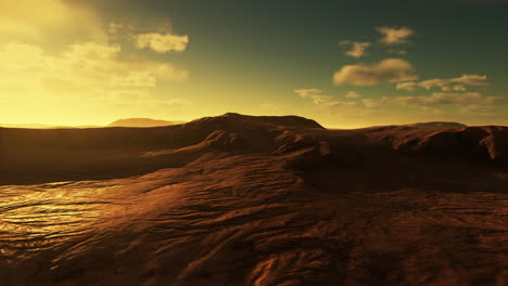 Wunderschöne-Sanddünen-In-Der-Sahara-Bei-Sonnenuntergang