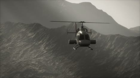 extreme-slow-motion-flying-helicopter-near-mountains-with-fog