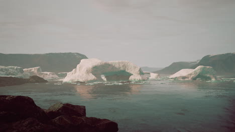 Eisberg-An-Der-Südküste-Grönlands
