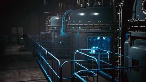 Reactor-Termonuclear-O-Nuclear-Futurista-De-La-Planta-De-Energía-Cyberpunk