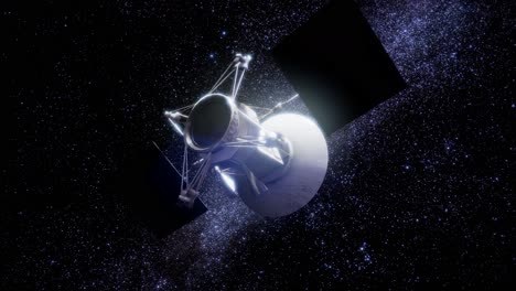 Magellan-Raumsonde-Nähert-Sich-Der-Venus