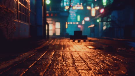 bokeh-lights-on-night-street-in-asia
