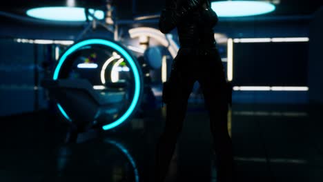 futuristic-woman-in-sci-fi-laboratory