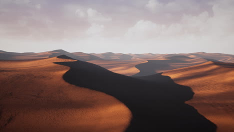 Aerial-of-Namibian-Desert-and-Sand-Dunes