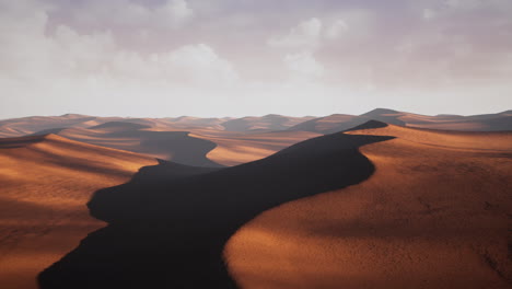 Aerial-of-Namibian-Desert-and-Sand-Dunes
