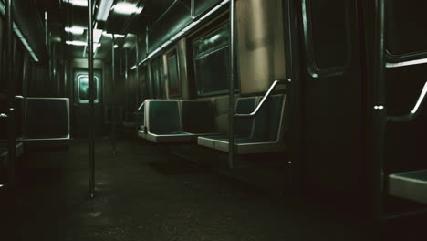 Vacío-Transporte-Público-Metro-Metro-Tren