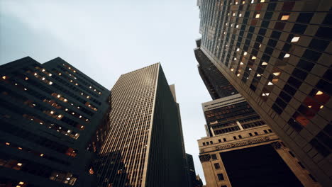 View-looking-up-at-high-rise-buildings