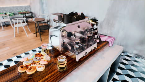 Close-up-of-espresso-coffee-machine