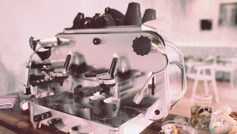 close-up-of-the-coffee-machines-that-are-operating-automatical