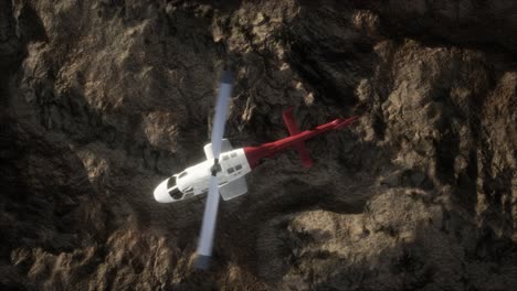 slow-motion-helicopter-above-rocky-desert