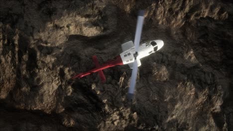 slow-motion-helicopter-above-rocky-desert