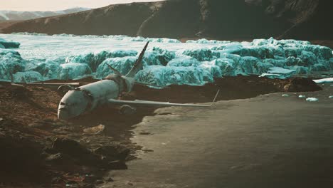 old-broken-plane-on-the-beach-of-Iceland