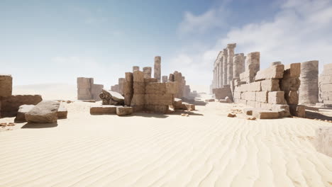 Ruinen-Des-Amun-Tempels-In-Soleb