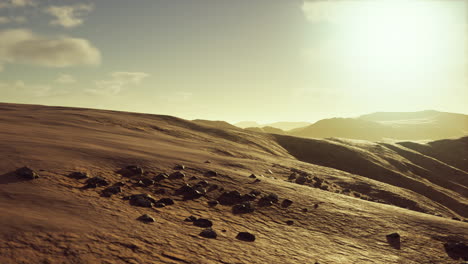 Beautiful-sand-dunes-in-the-Sahara-desert-at-sunset