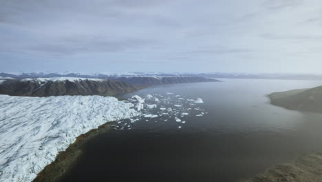 Los-Icebergs-Flotan-En-La-Laguna-Glaciar