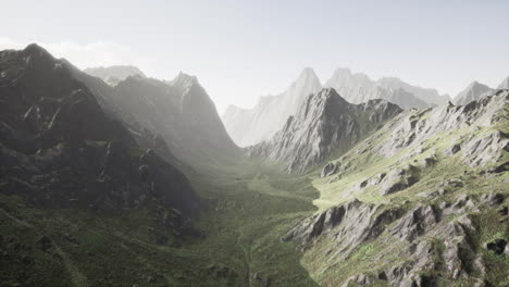 Felsige-Berglandschaft-Der-Dolomiten