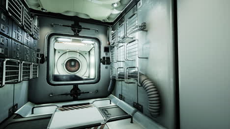 Interior-De-La-Estación-Espacial-Internacional-Futurista