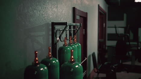 old-Oxygen-tank-in-the-factory